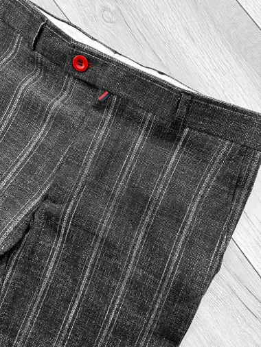 Tinuta barbati smart casual Pantaloni + Camasa + Curea Piele H 12654 E